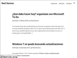 Sites similar to raulserrano.net