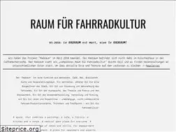 Sites similar to raum-fuer-fahrradkultur.de