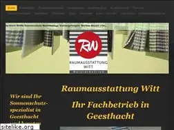 Sites similar to raumausstattung-witt.de