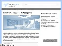 Sites similar to raumklimakontrolle.de