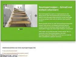 Sites similar to raumspartreppe.info