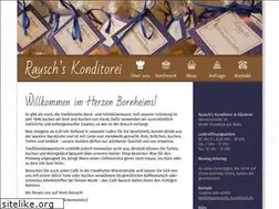 Sites similar to rauschs-konditorei.de