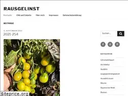 Sites similar to rausgelinst.de