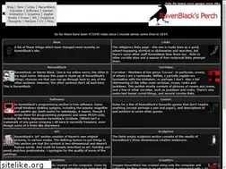 Sites similar to ravenblack.net