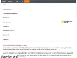 Sites similar to ravensbergersolar.de