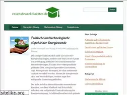 Sites similar to ravensbrueckblaetter.de
