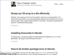 Sites similar to ravijo.github.io