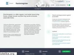 Sites similar to ravimiregister.ee