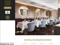 Sites similar to ravintolapollowaari.fi