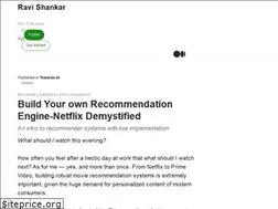 Sites similar to ravishankar-22148.medium.com