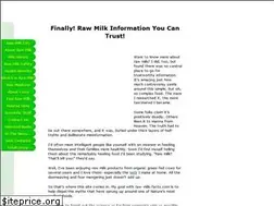 Sites similar to raw-milk-facts.com