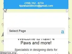 Sites similar to raw4pawsandmore.com