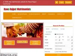 Sites similar to rawarajputmatrimonials.com