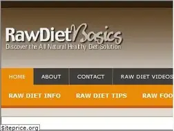 Sites similar to rawdietbasics.com