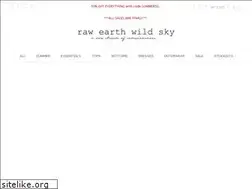 Sites similar to rawearthwildsky.myshopify.com