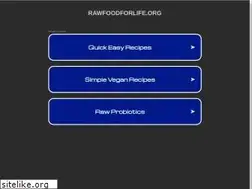 Sites similar to rawfoodforlife.org