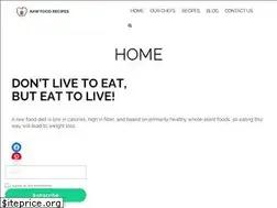 Sites similar to rawfoodrecipes.com