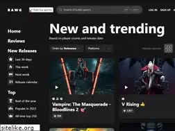 Sites similar to rawg.io