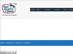 Sites similar to rawhealth4dogs.com.au