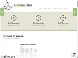 Sites similar to rawhitigolfclub.co.nz