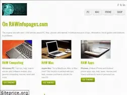 Sites similar to rawinfopages.com
