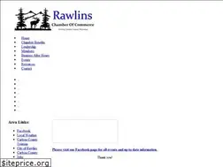 Sites similar to rawlinschamberofcommerce.org
