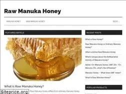 Sites similar to rawmanukahoney.co.uk