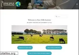 Sites similar to rawmilkinstitute.org