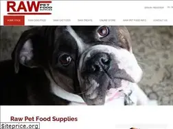 Sites similar to rawpetfoodsupplies.com