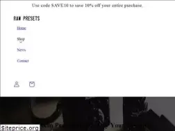 Sites similar to rawpresets.com