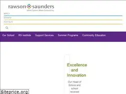 Sites similar to rawsonsaunders.org