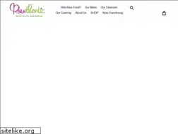 Sites similar to rawthenticeatery.com