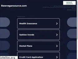 Sites similar to rawvegansource.com