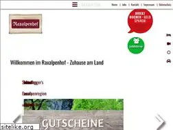 Sites similar to raxalpenhof.com