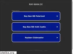 Sites similar to ray-ban.cc
