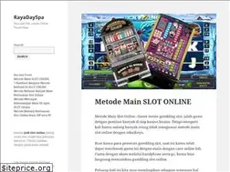 Sites similar to rayadayspa.net