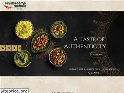 Sites similar to rayalaseemaruchulu.com