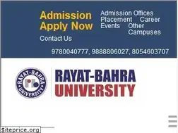 Sites similar to rayatbahrauniversity.edu.in