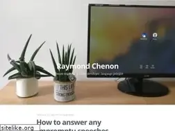 Sites similar to raychenon.com