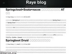 Sites similar to raye.wang
