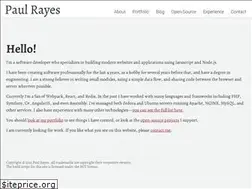 Sites similar to rayes.io