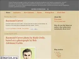 Sites similar to raymondcarverp5.blogspot.com