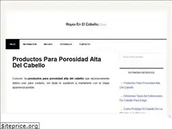 Sites similar to rayosenelcabello.com