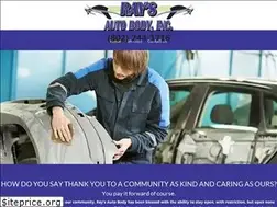 Sites similar to raysautobodyvt.com