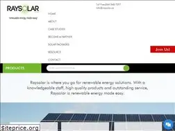 Sites similar to raysolar.ca