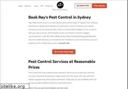 Sites similar to rayspestcontrol.com.au