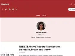 Sites similar to raysrashmi.com