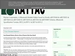 Sites similar to raytaccorp.blogspot.com