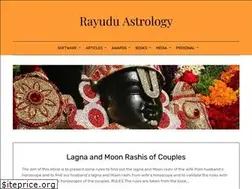 Sites similar to rayuduastrology.com