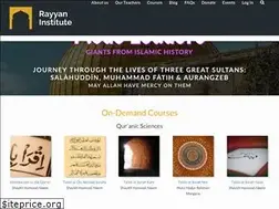 Sites similar to rayyaninstitute.com